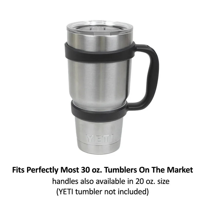 Портативная пластиковая бутылка для воды кружки чашки ручка YETI 30 унций кружка