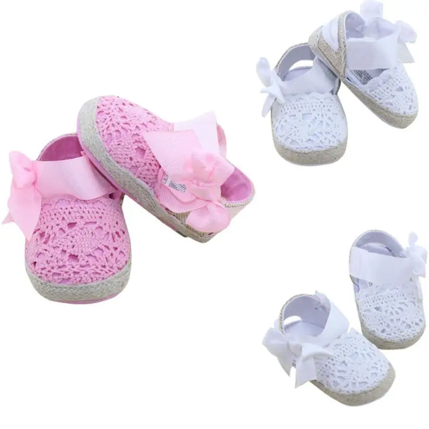 LONSANT 2018 детская обувь принцессы первые ходунки с бантом C1925|prewalker shoes|infant toddlerfirst