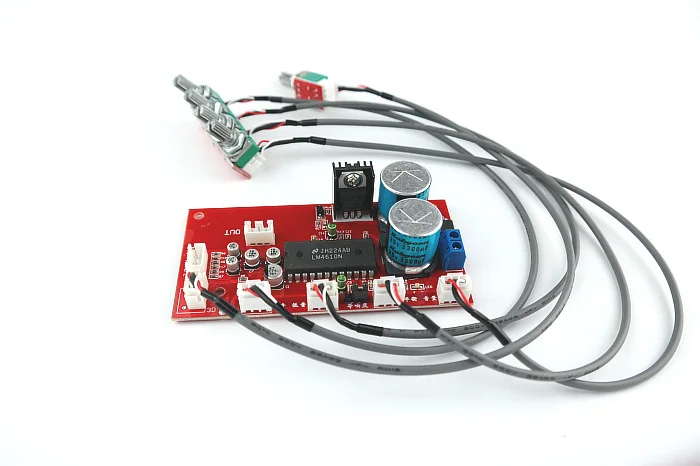 DC 12 24V LM4610 tone board с регулятором LM317|Усилители мощности| |