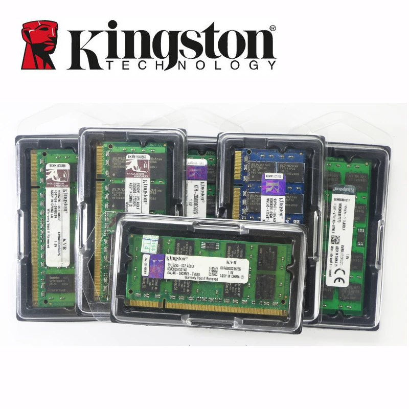 Оперативная память для ноутбука Kingston DDR2 800 667 МГц pc2 5300 DDR3 1333 1600 1 ГБ Гб 2 4 (2 шт. * Гб) PC3
