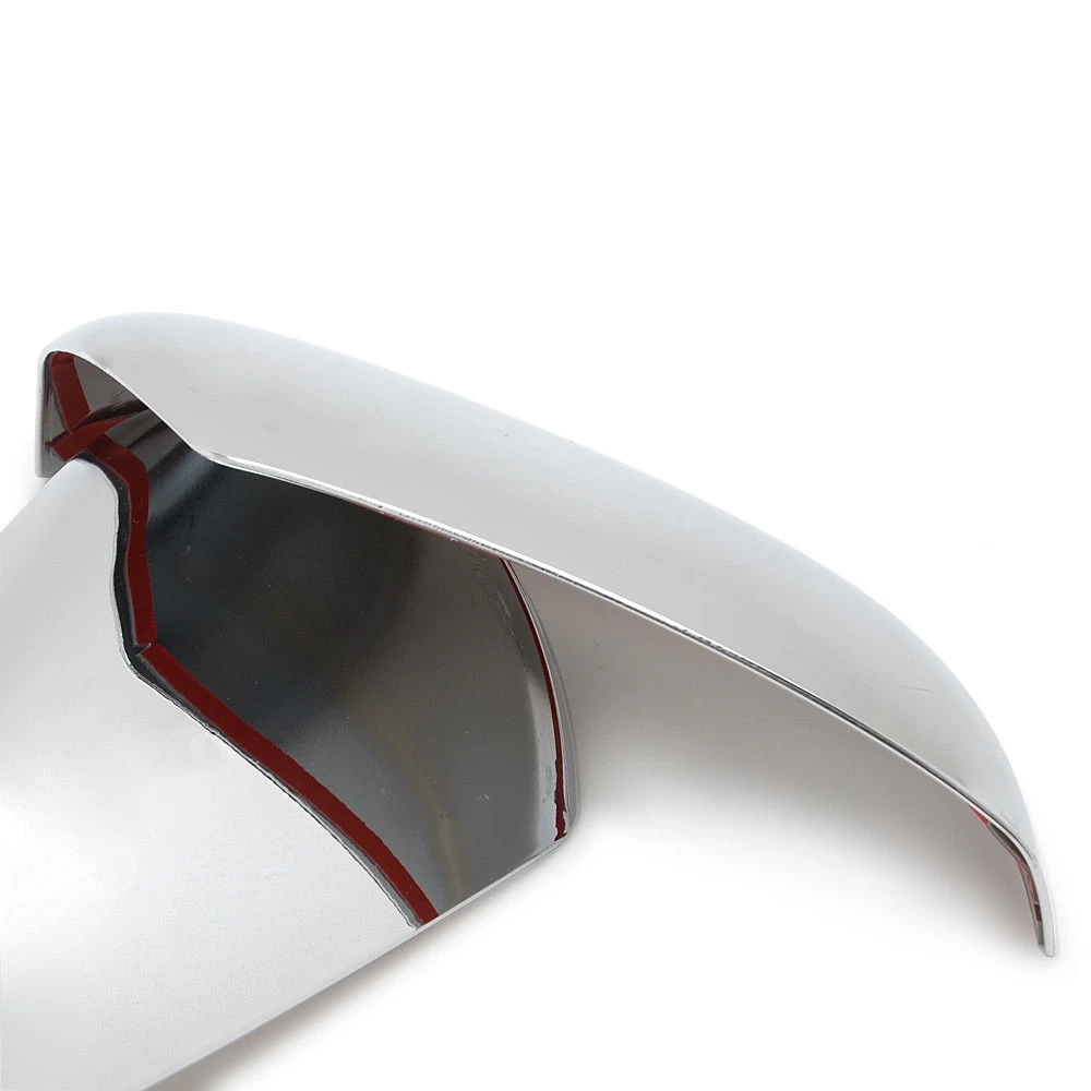 2 шт./компл. хромированные чехлы на дверные зеркала заднего вида из АБС пластика