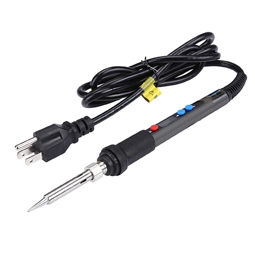 US Plug 110V 110 В/220 В 90 Вт Цифровой Электрический паяльник fer a souder с регулируемой температурой паяльник сварочный паяльник Инструменты для ремонта - Цвет: US Plug 110V