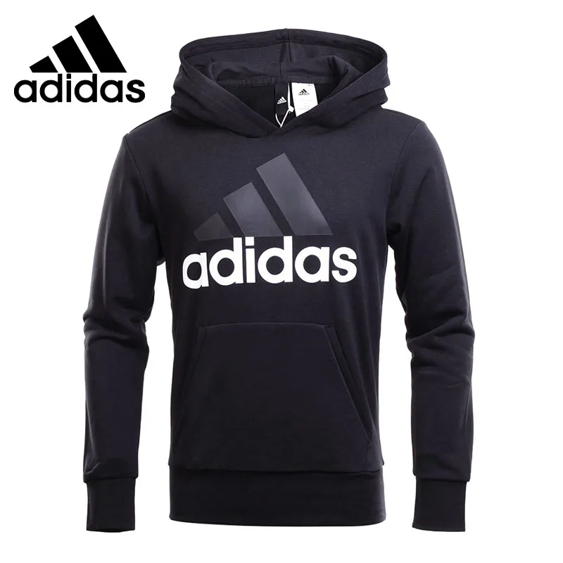 Оригинальный Новое поступление 2018 Adidas ESS LIN P/O FT для мужчин пуловер толстовки