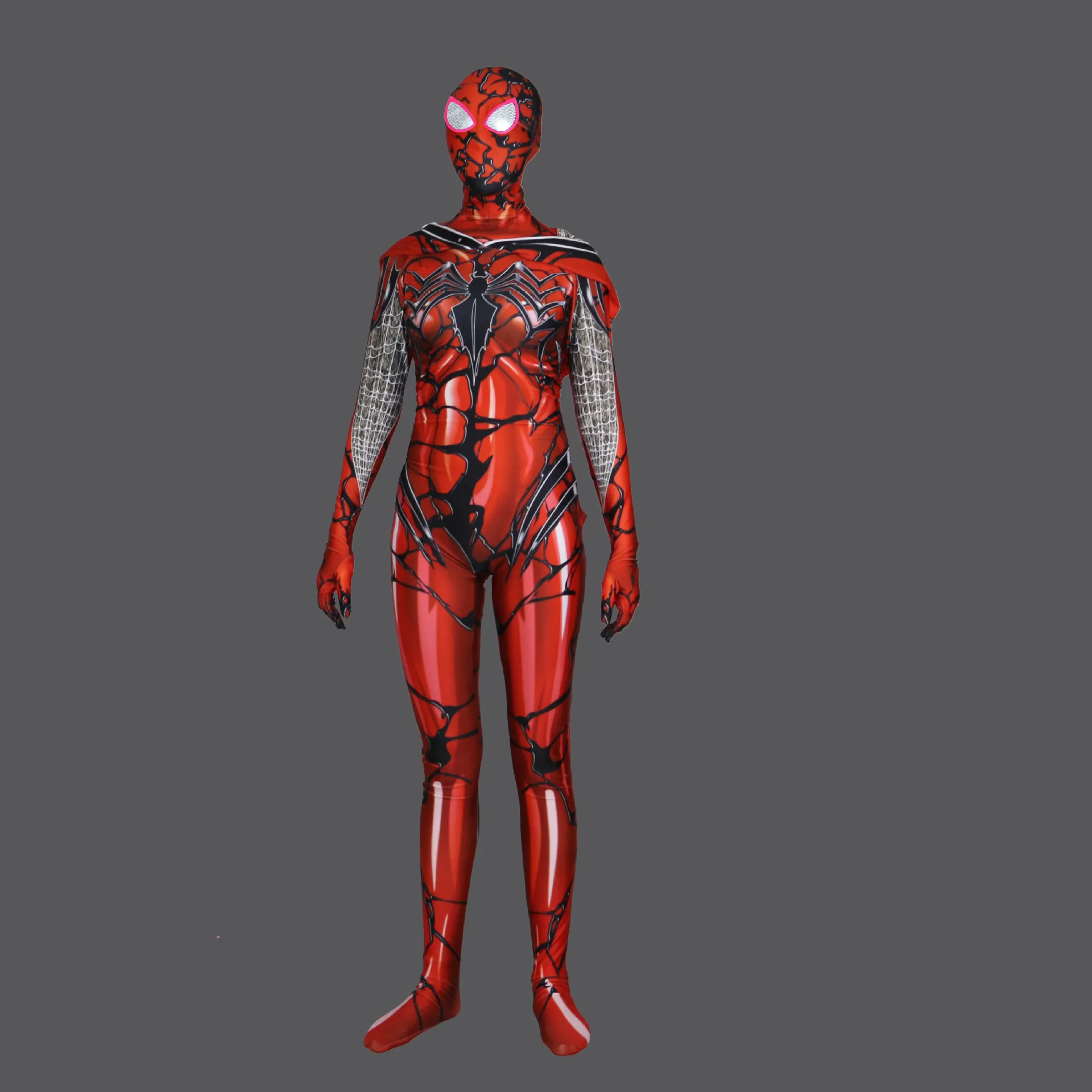 Веном Эдвард Брок Гвен Стейси колготки Косплей Костюм Zentai черный человек паук