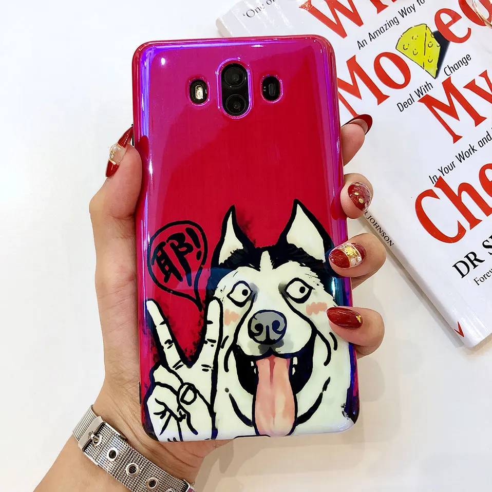 Для huawei p20 Lite Pro Капа Blu-Ray IMD+TPU чехол для телефона Nova 2 S 3 3i 3e Coque Коврики 10 милая