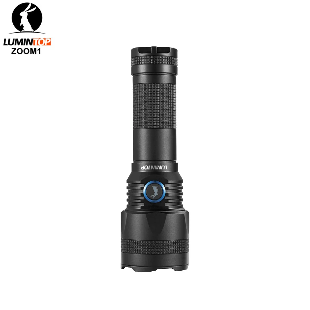 Lumintop Zoom1 фонарик с USB подзарядкой CREE XPL HD max 850 люмен луч бросок 210 м RGB зум
