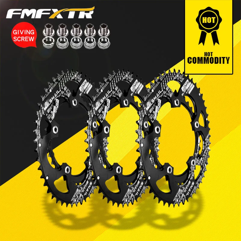FMFXTR 700C Road Bicylcle 110BCD 50/35T Овальный набор цепных колес для велосипеда 7075 T6 сплав