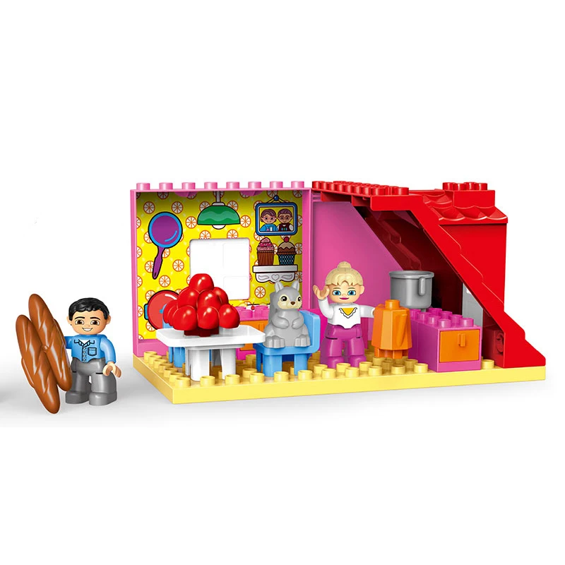 Sytopia модный детский дом для девочек Детский конструктор большого размера