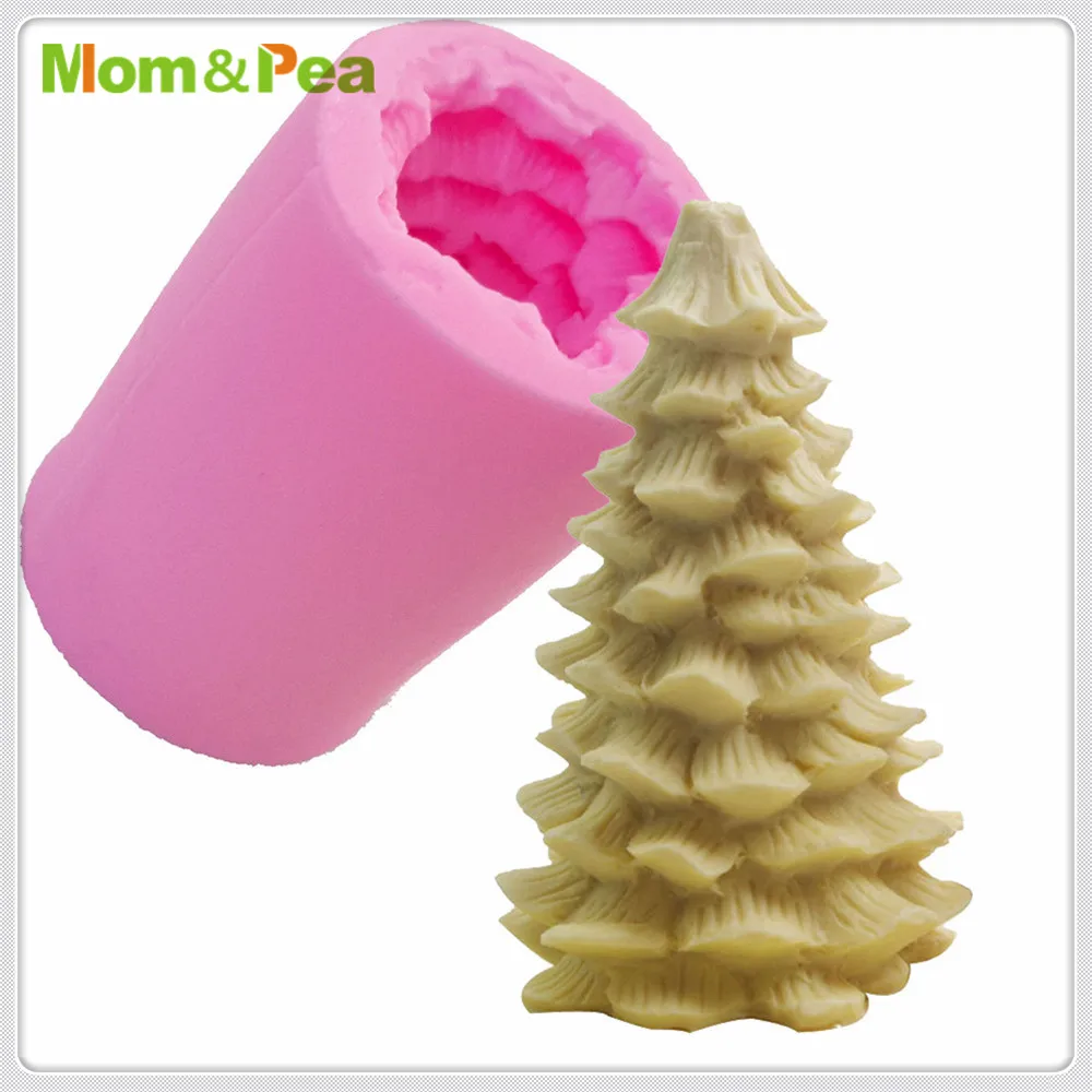 Силиконовая форма в форме рождественской елки Mom & Pea MPA1889 украшение для торта 3D