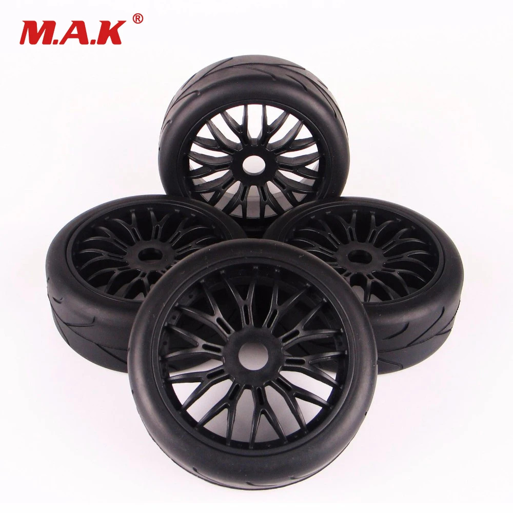 

1/8 scale car off-road rubber tires and wheel rim model toys for HPI HSP Traxxas RC car buggy toys accessories parts