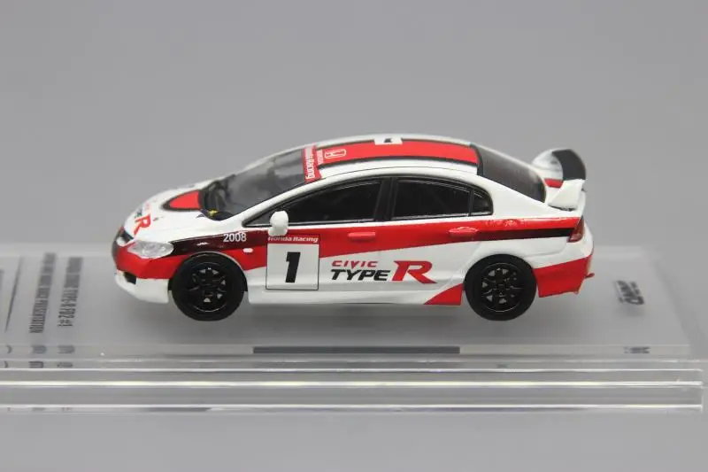 В № 1: 64 Honda Civic Mk8 Тип R FD2 2008 сплава Модель автомобиля Diecast металлические игрушки подарок на день рождения для мальчиков другие