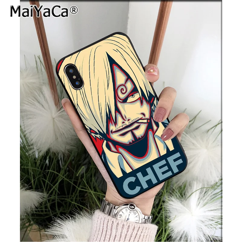 MaiYaCa цельный Vinsmoke Sanji высококачественный чехол для телефона Apple iPhone 8 7 6 6S Plus X XS MAX 5