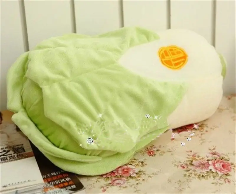 

45 см китайская капуста еда фрукты овощи плюшевый Декор кукла подушка День рождения подушка игрушки кукла подарок