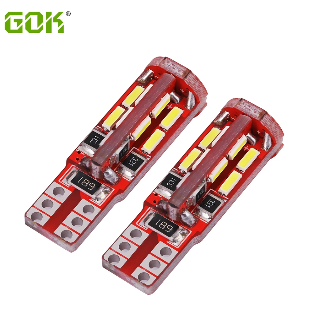Новинка 10 x T10 led W5W 19smd 194 168 19LED 4014 SMD Автомобильный интерьер стиль Canbus без ошибки DC12V