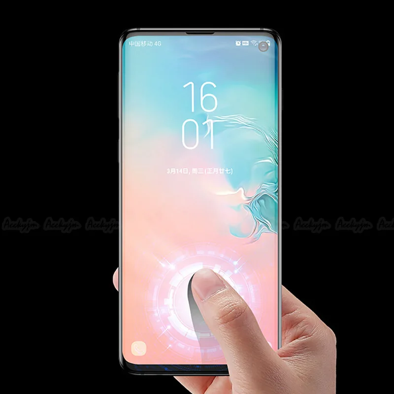 100 шт. Гидрогелевая пленка для Samsung Galaxy S10e S10 S9 S8 Plus Note 9 8 3D мягкая защитная экрана A7