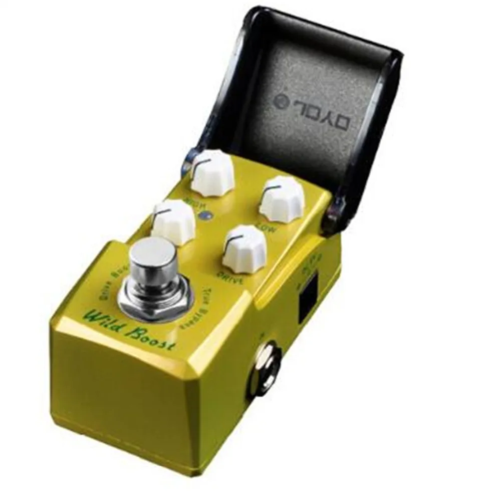 JOYO 5 цветов IRONMAN True Bypass Гитарные эффекты педаль туба Overdrive high gain overdrive Booster Blues