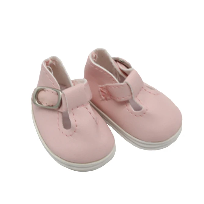 Розовый 1 пара, модная мини-игрушка, обувь для EXO кукол, подходит для 14,5 Дюймов, детские куклы, как подходит 1/6, BJD Ragdoll аксессуары 5*2,8 см - Цвет: Розовый
