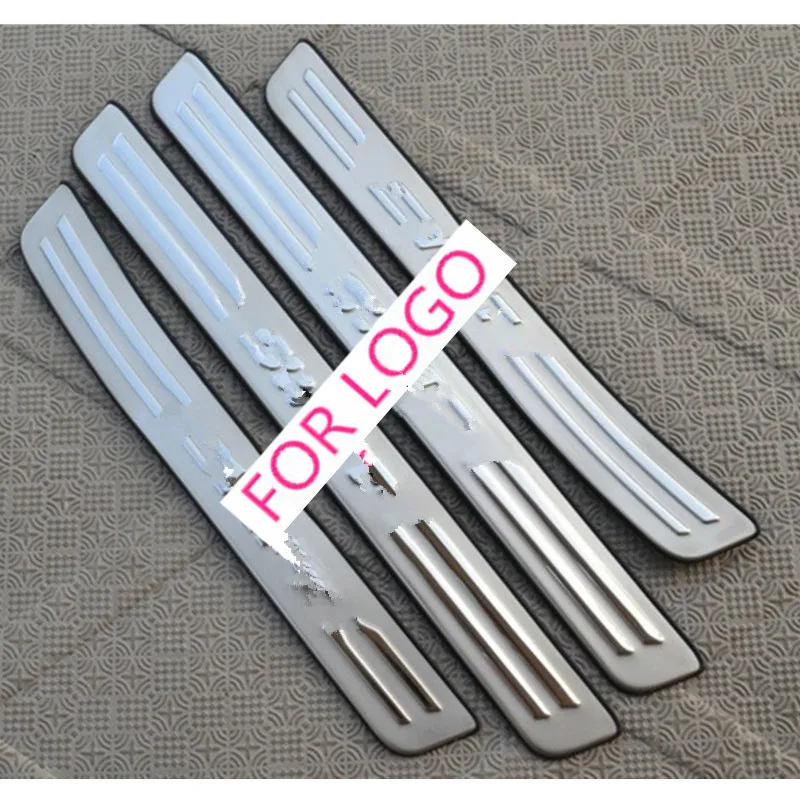 Ультратонкая пороговая полоса для Suzuki Swift накладка из нержавеющей стали дверного