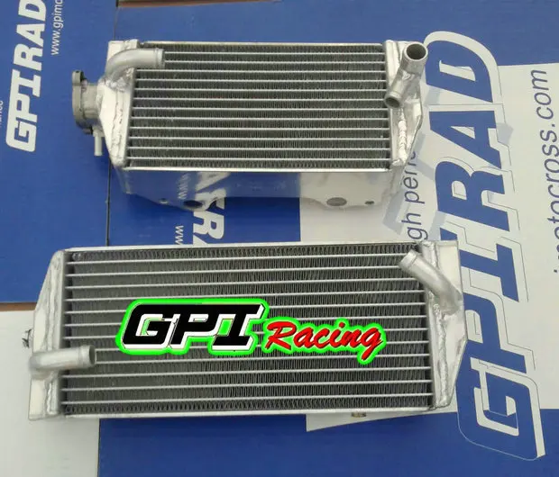Алюминиевый гоночный радиатор RH &amp LH + синий шланг для SUZUKI RMZ450 RMZ 450 2006 06 Новинка |