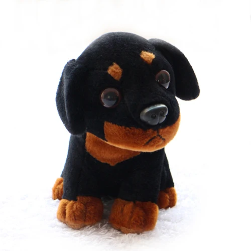 Моделирование собаки плюшевые игрушки 18 см Хаски/овчарка/Belldog/Чихуахуа/Шнауцер/Лабрадор мягкие куклы детские игрушки - Цвет: Shepherd Dog