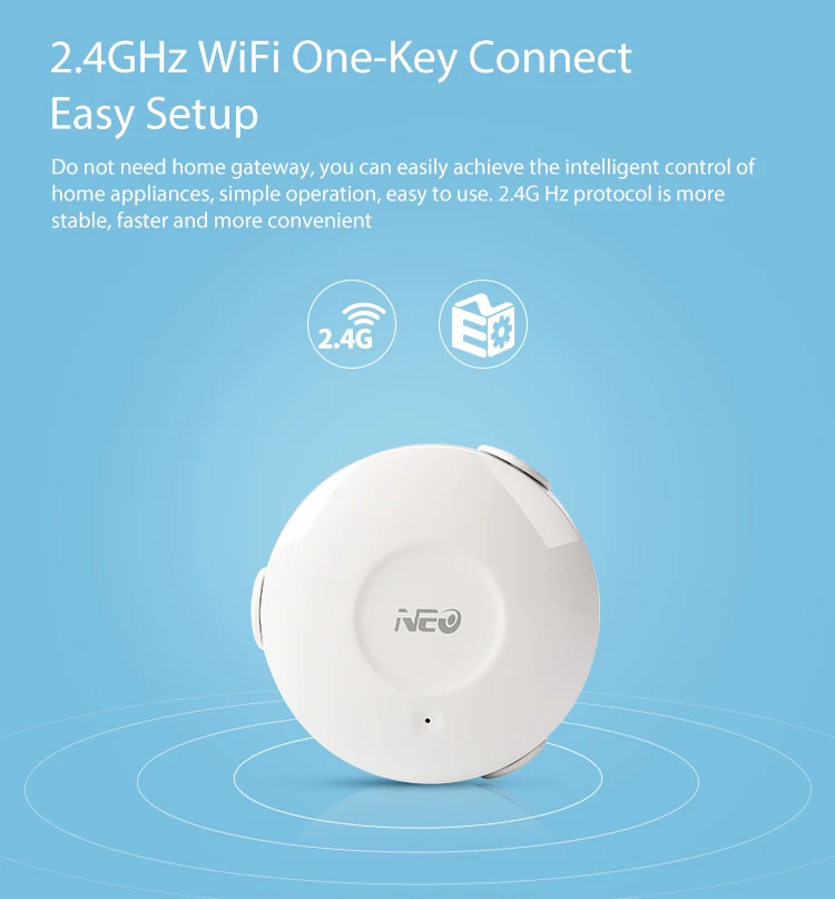 Coolcam NEO wifi умный датчик потока воды домашний securet wifi детектор утечки воды приложение уведомления оповещения датчик воды сигнализация