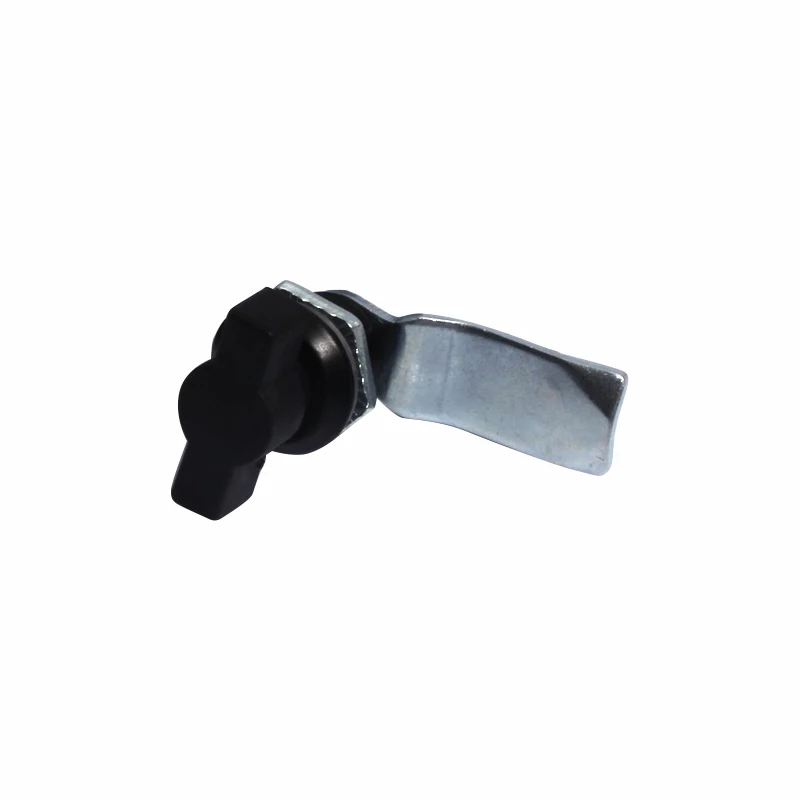 MS714-2 MS714 Cam Lock из цинкового сплава безопасное стальное оборудование замок шкафа с ручкой черная промышленная распределительная коробка почтовый ящик Cam Lock - Цвет: MS714-2