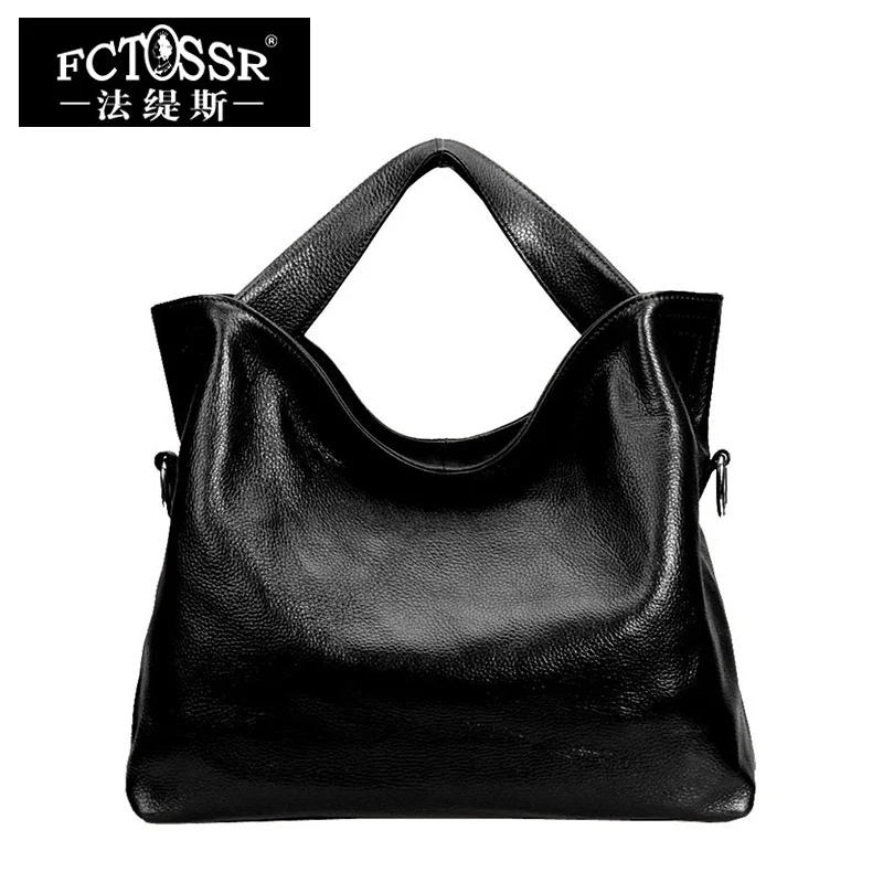 Женские офисные элегантные 2019 из натуральной кожи сумки на плечо Хобо стильная