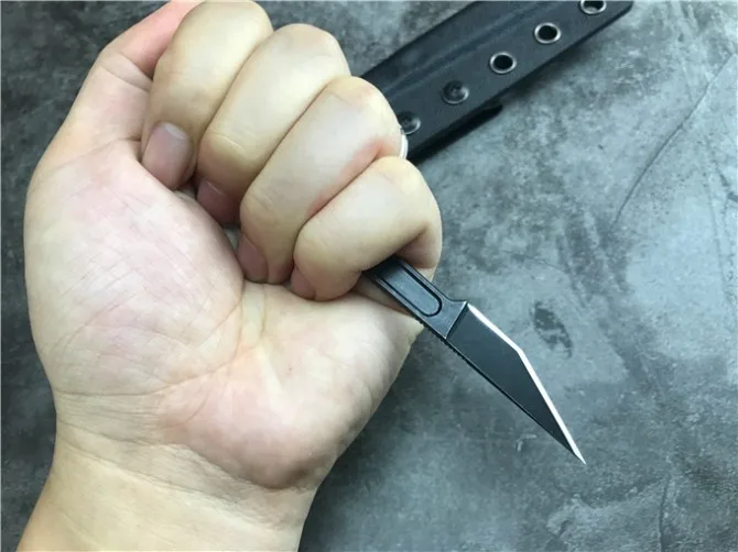 Каменная стирка практика прямой нож Karambit EDC инструмент K оболочка Открытый Отдых