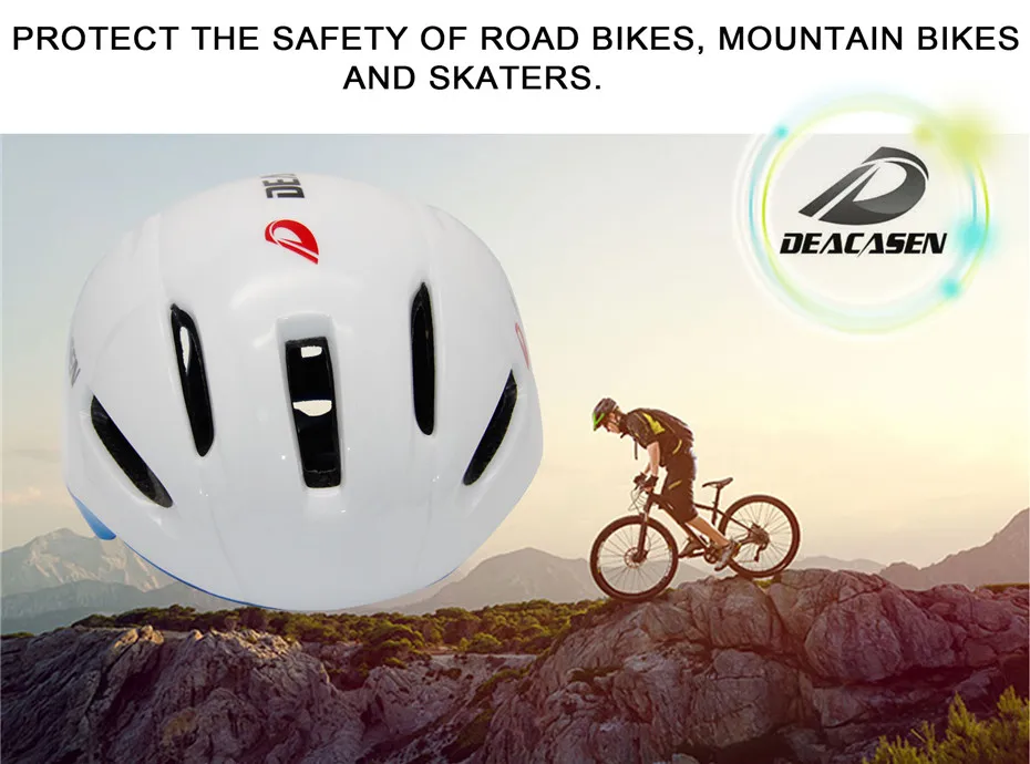 2018 Новый Deacasen интегрированный велосипедный дорожный шлем для мужчин MTB