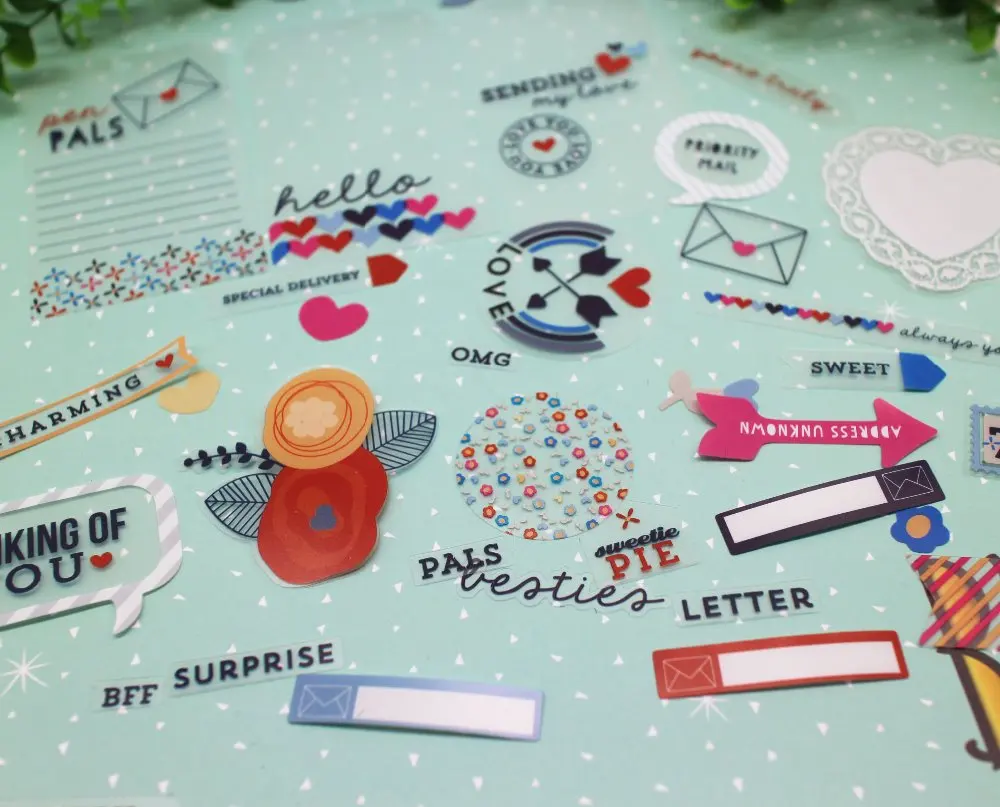 111 шт. этикетки картон высечки бумага/план из ПВХ/бумага для заметок сделай сам