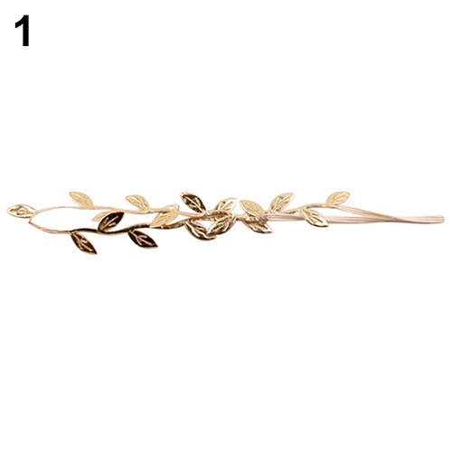 Мода мама и я позолоченный лист ободок символ мира Оливковая ветвь милый для