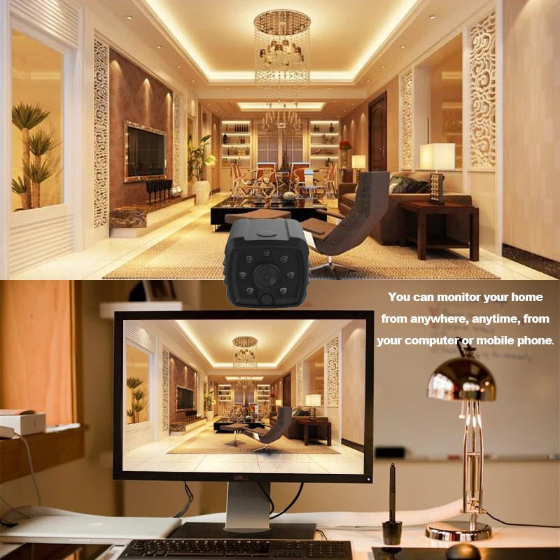 FHD 1080P мини камера ip wifi Мини Беспроводная ночного видения маленькая микро