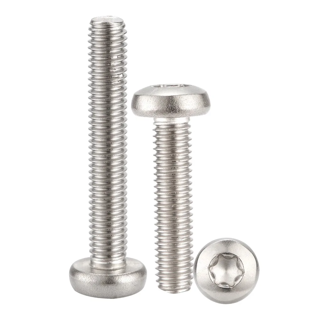 50 шт. шестилопастные винты Torx 12/14 мм из нержавеющей стали|steel screw|stainless steel screwsstainless