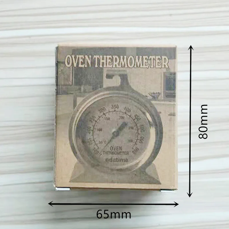 Odatime 100-600F градусов пищевое мясо нержавеющая сталь кухня выпечки или печь подставка для термометра вверх или висячий циферблат датчик температуры