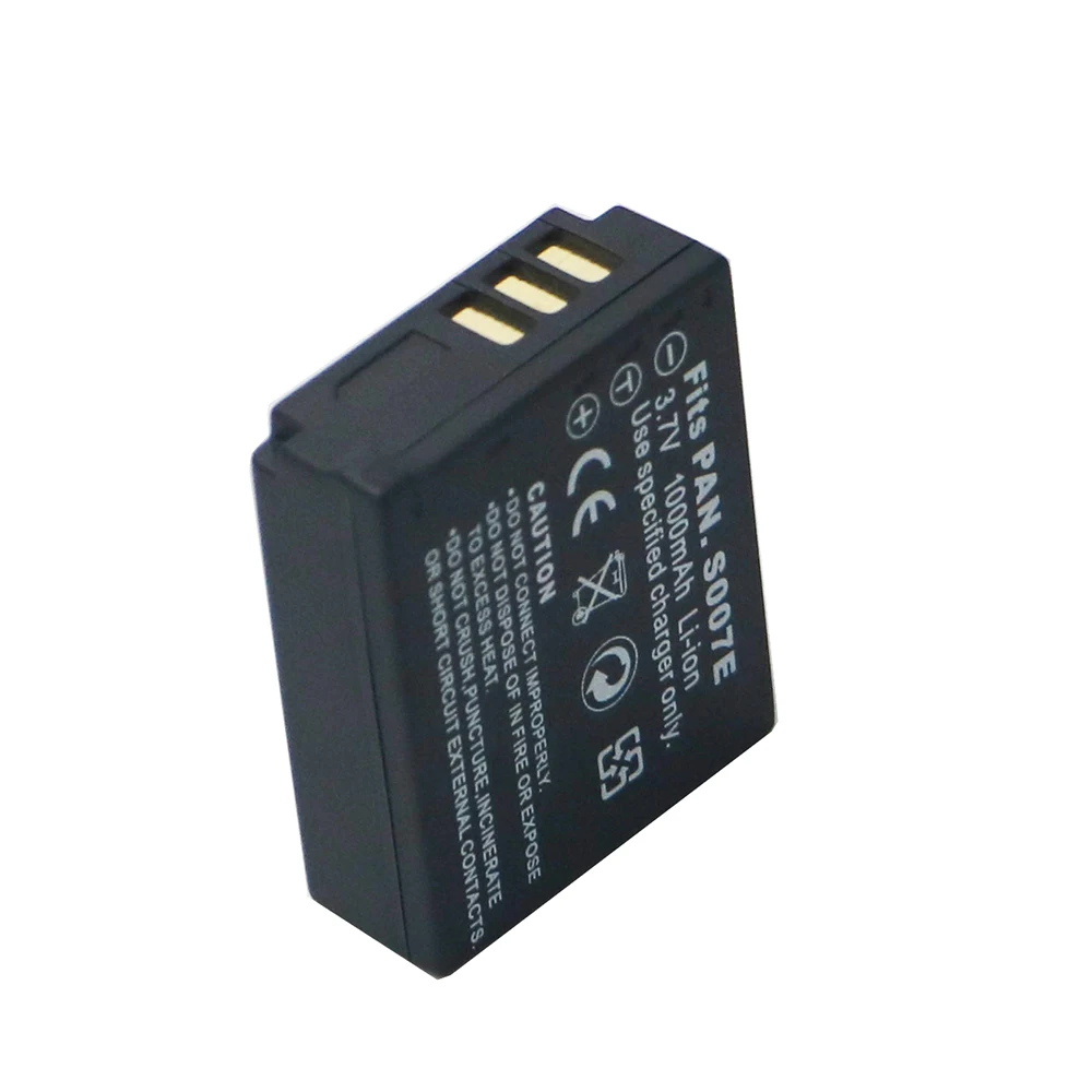 Аккумулятор для камеры Panasonic Lumix 1 шт. 1000 мА/ч CGA S007 S007E BCD10 DMW TZ1BS TZ1BS|Цифровые