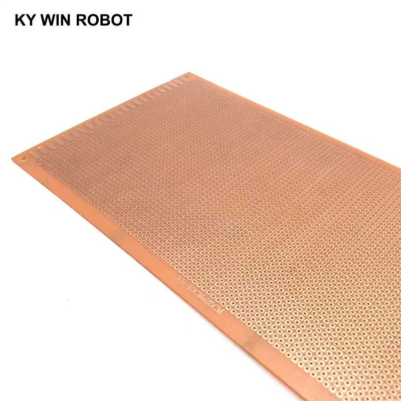 1PCS DIY 13*25cm Prototype Paper Copper PCB Universal Experiment Matrix Circuit Board 13x25cm | Электронные компоненты и