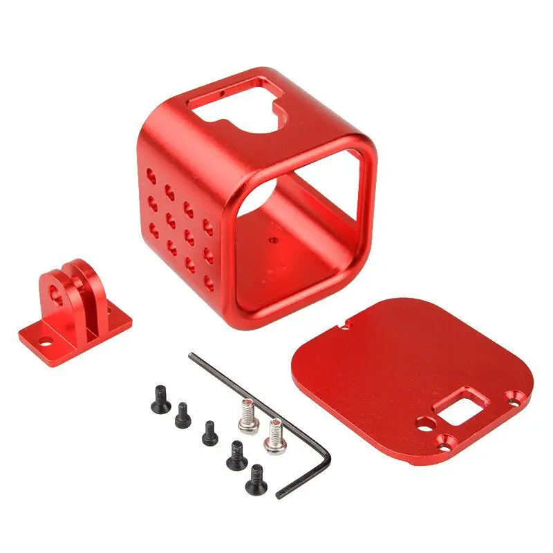 

Action Cameras cage Accessories Aluminium Alloy Protective Housing Case Metal Shell Frame For GoPro Hero 4 Session