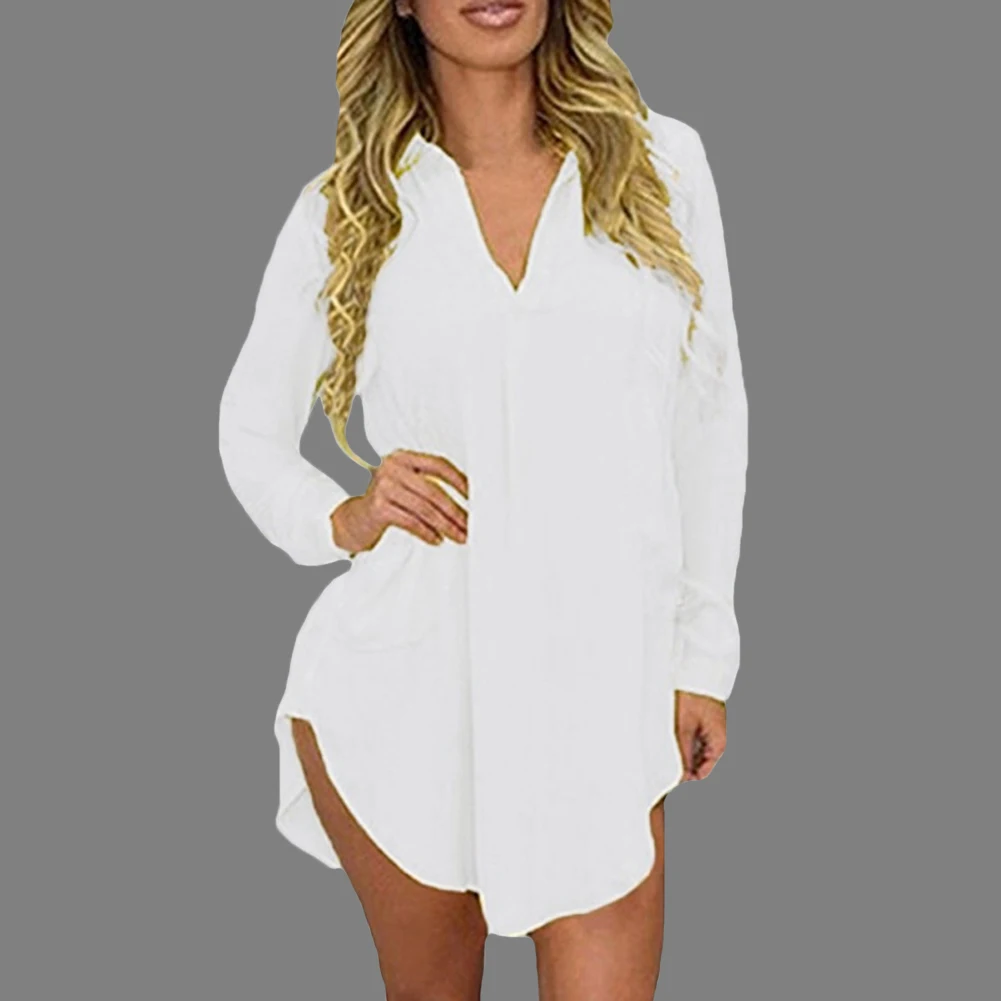 6XL прозрачная шифоновая блузка плюс размеры Женская одежда с длинным рукавом Осень брендовая рубашка повседневное свободные более