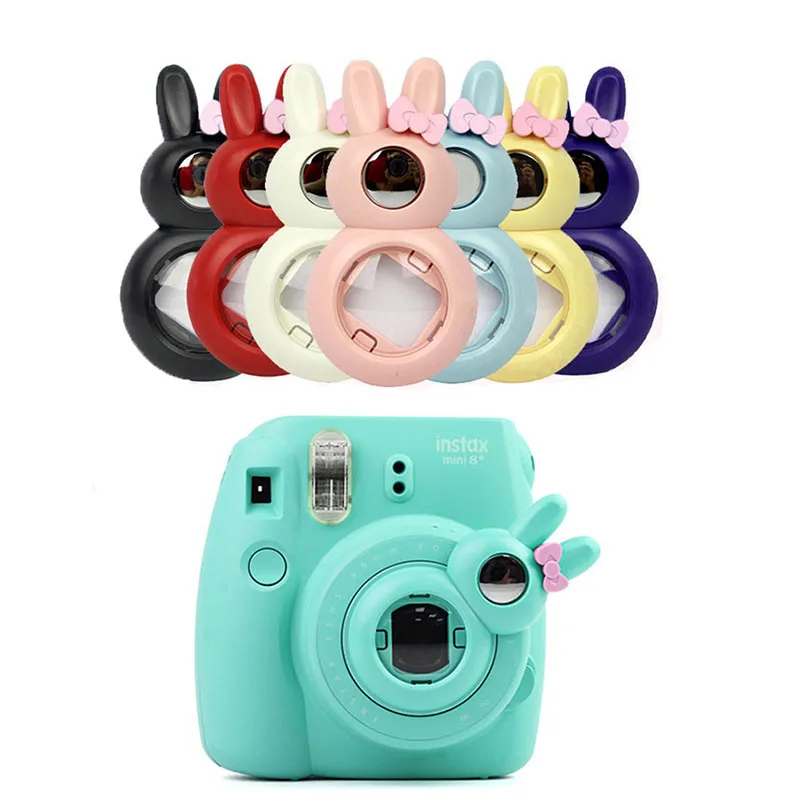 Симпатичный кролик стиль крупный план объектив Автопортрет Зеркало для Fujifilm Instax