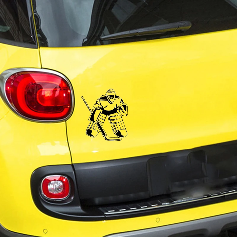 Serious Hockey Goalie Car Stickers Vinyl Sticker Handsome And Cool Motorcycle SUVs Bumper Laptop Styling | Автомобили и мотоциклы