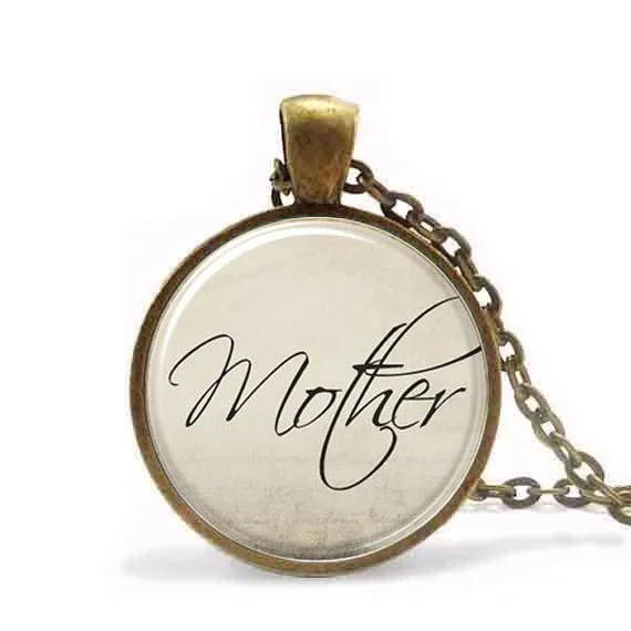 Ожерелье с подвеской для женщин и мужчин цепочка кулоном на день матери 1 шт.|necklace