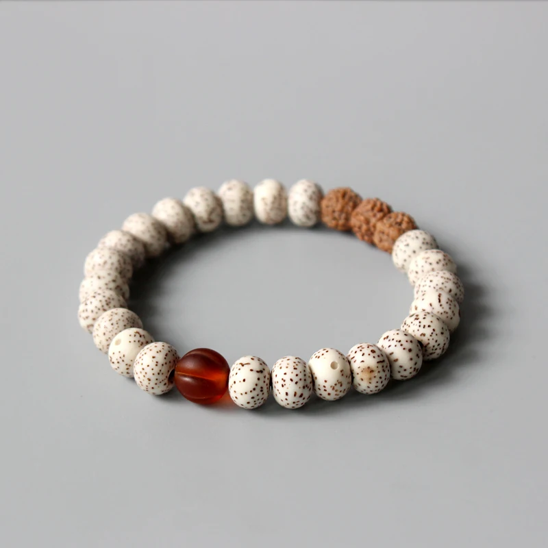 

Wholesale Xingyue Bodhi seed & Rudraksha Beaded Bracelet Unisex Tibetan Buddhist Prayer Yoga Meditation Wrist Jewelry Handmade
