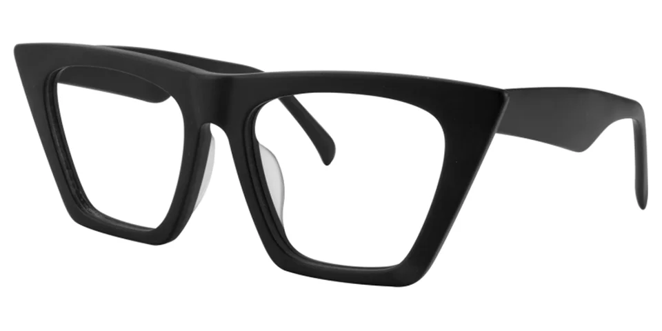 Zeelool Stylish Acetate Cat Eye Glasses Frame for Women with Non-prescription Clear Lens Cecile FP0662