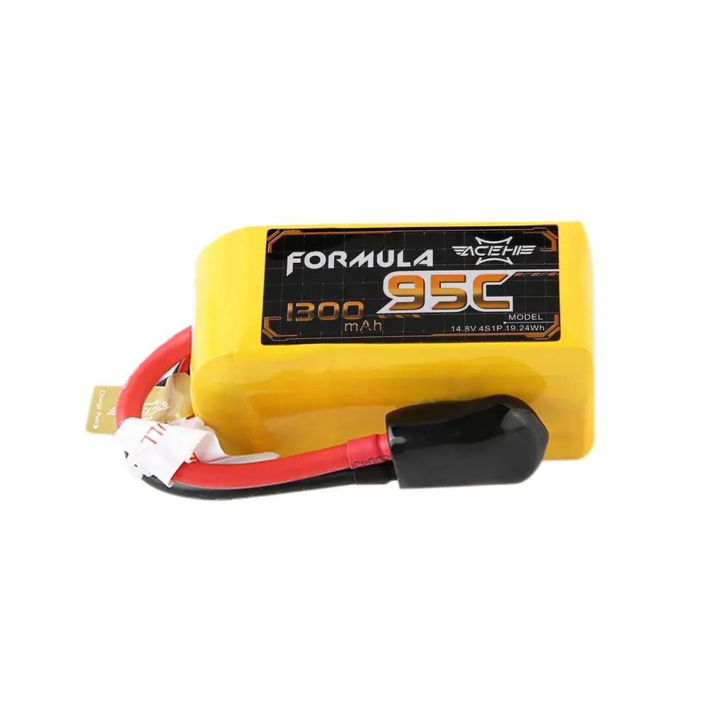 ACEHE 1300 mAh 95C 14,8 V 4S1P 22.2WH Ёмкость Высокая НОМИНАЛЬНАЯ литий-полимерный, Радиоуправляемый Батарея с XT60 разъем для FPV гоночный автомобиль Лодка