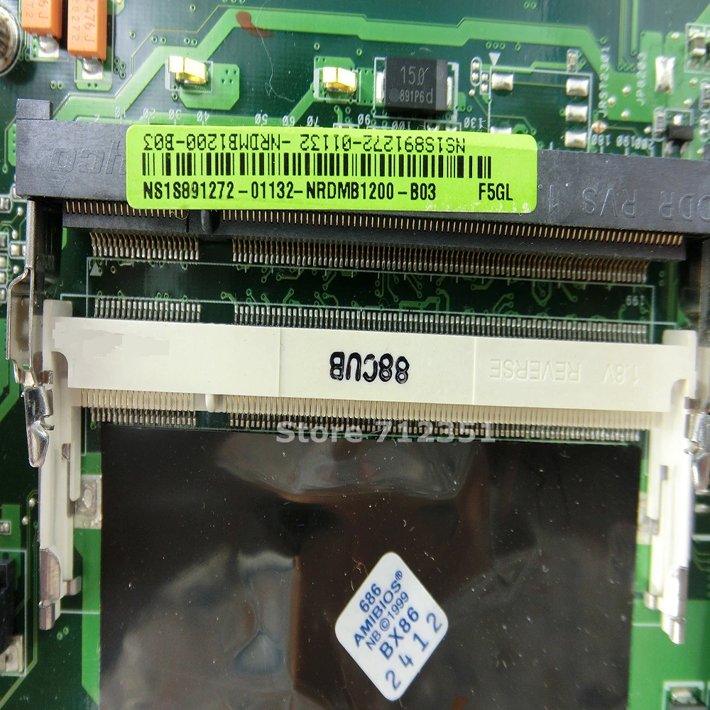 Материнская плата F5GL REV 2 0 для ASUS X59GL X50GL материнская ноутбука MCP79MVL B3 100%