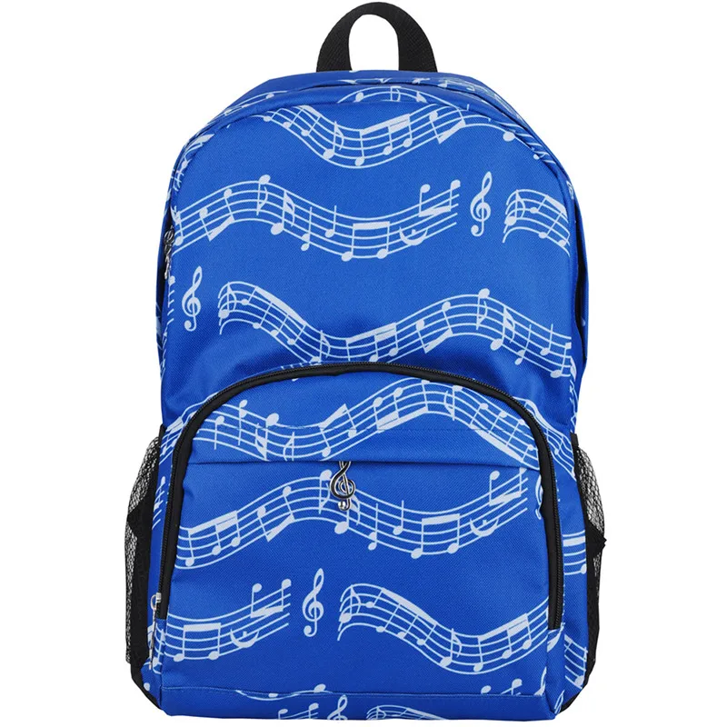 20 35L Music Bag Oxford Cloth Symbol Score Piano Keyboard Stave Version Musical Notation Sheet Backpack|sheet music bag|backpacking backpackbackpack