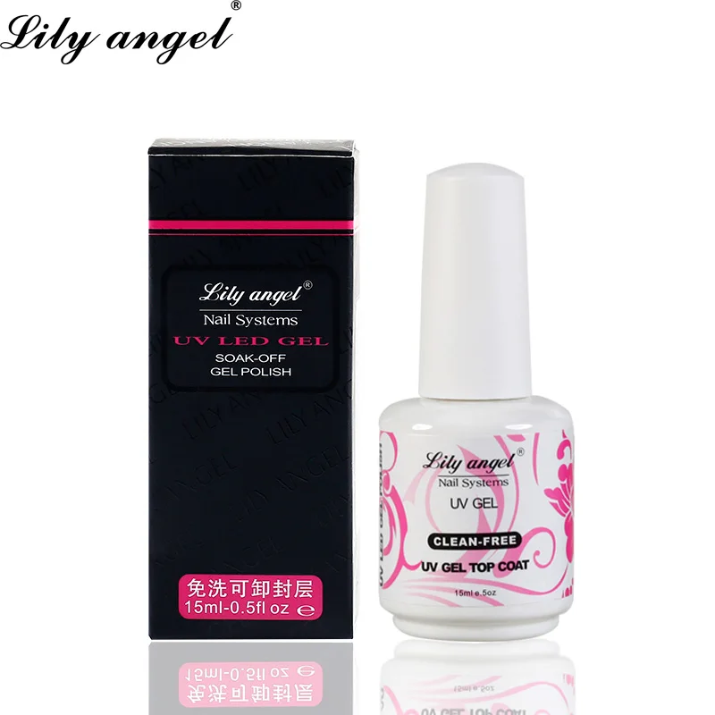 Lily angel Новое поступление 15 мл флакон черный цвет не чистящее верхнее пальто Mirrow