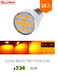 2/4 шт. 1157 светодиодный BAY15D лампы P21/5 Вт 9SMD светодиодный Автомобильные стоп-сигналы задние стоп-сигналы для мотоцикла лампа для автомобиля Стайлинг 12 Белый Красный Янтарный