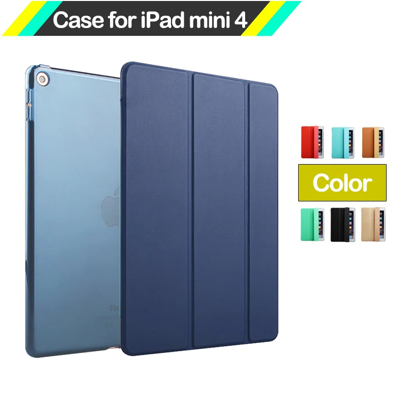 Чехол для iPad Mini 4 модный ультратонкий Магнитный кожаный чехол-накладка Apple |