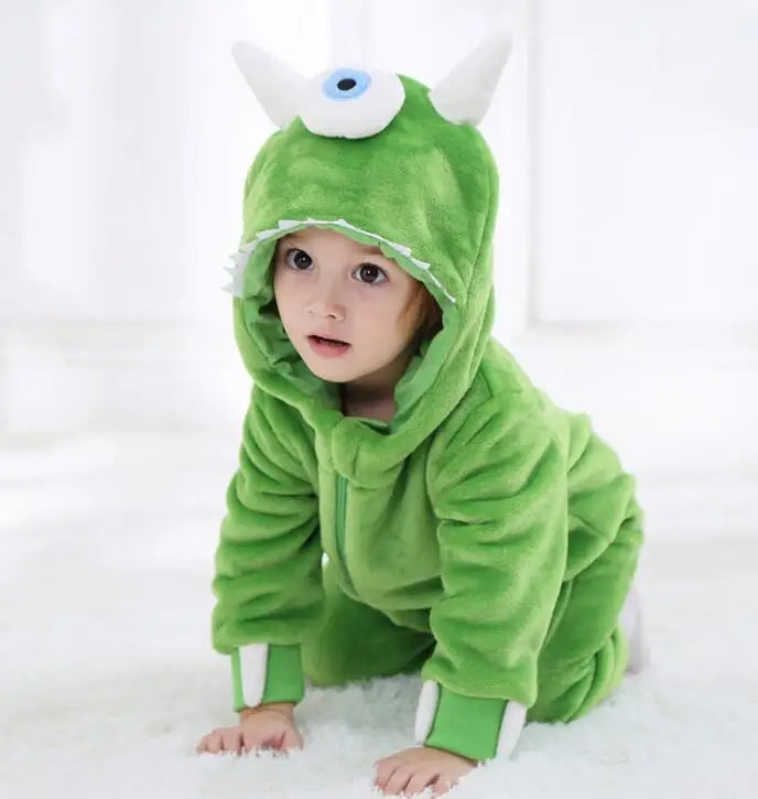 Monster Новинка года; стильный костюм монстра; сезон весна-осень; комбинезон унисекс для малышей; Рождественский комбинезон; 6 - Цвет: Monster